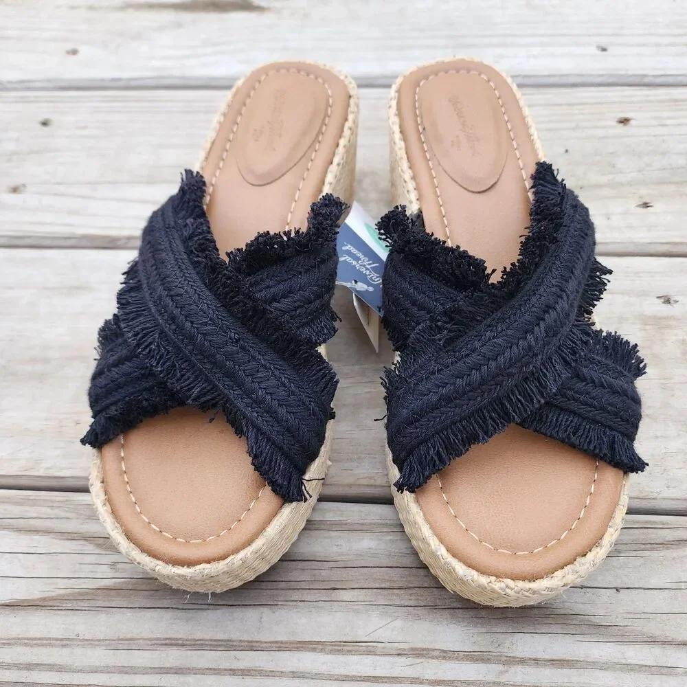 Universal Thread Shoes Womens Size 8.5 Sally Espadrille Slip On Memory Foam Comf